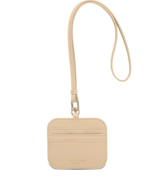 Giorgio Armani ネックストラップ カードケース 財布 White