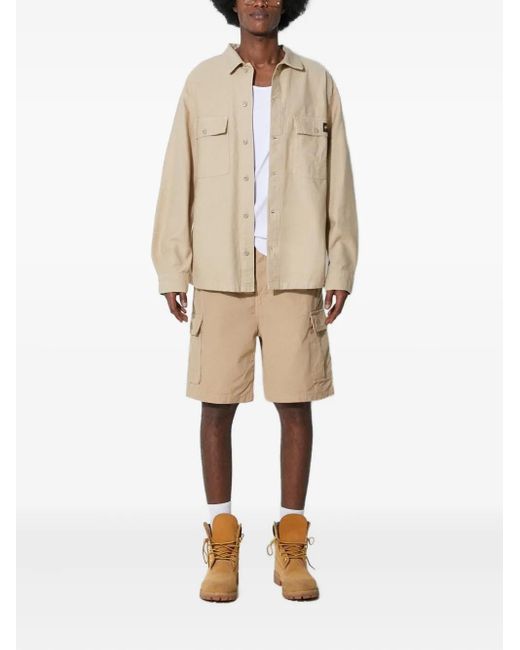Stan Ray Natural Multi-Pocket Cargo Shorts for men