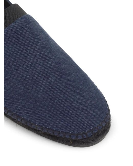 Castaner Blue Nova Canvas Espadrilles for men