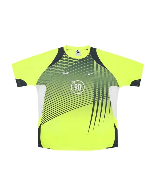 Palace Yellow T-Shirt Total 90 X Nike for men