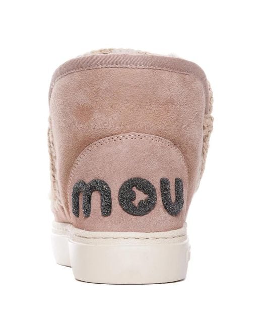 Mou Pink Eskimo 18 Boots