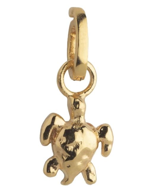 Enamel Copenhagen Metallic Turle-Motif Charm