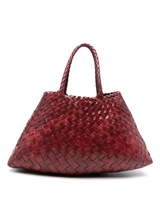 Dragon Diffusion Red Small Santa Croce Tote Bag