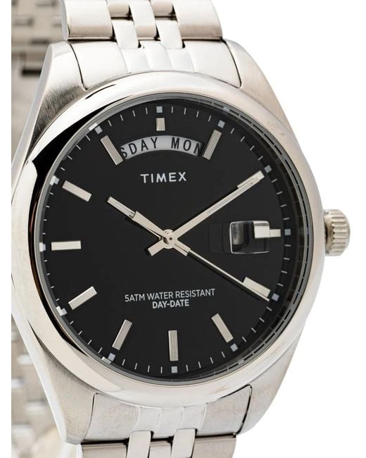 Timex White Legacy Day And Date 41Mm for men