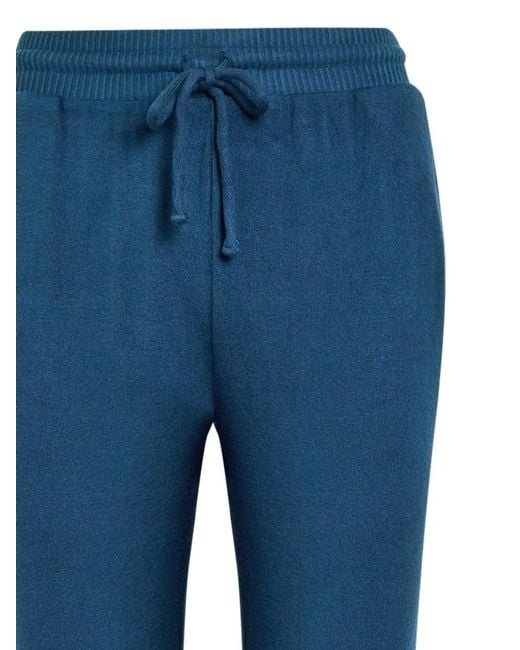 Eberjey Blue Drawstring Track Pants