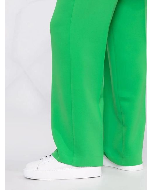 Blanca Vita Green Pareskia Tailored Trousers