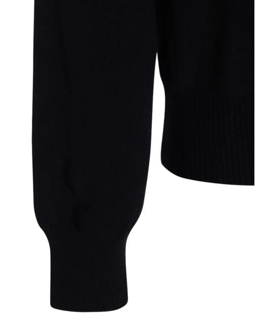Vivienne Westwood Blue Embroidered Raglan-Sleeve Sweater for men