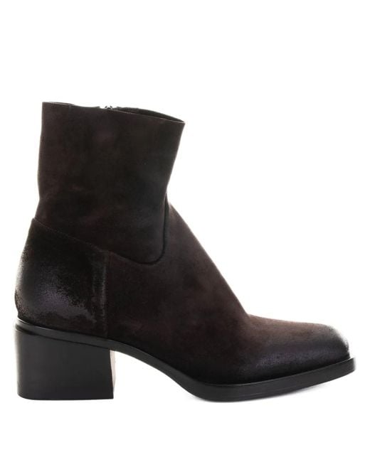 Elena Iachi Black Stiefel mit Reißverschluss 40mm