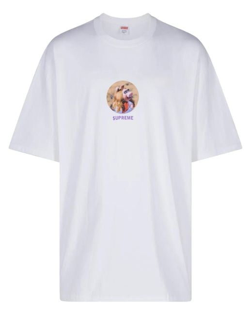 Supreme White Miss Piggy T-Shirt