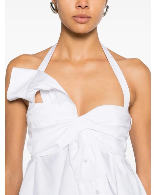 Viktor & Rolf White Bow Detail Bralette
