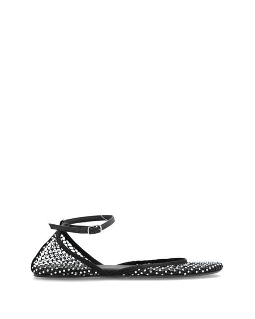 Christopher Esber White 'Minette' Ballet Flats