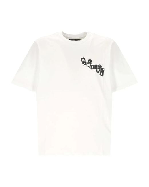 Amiri Domino Tee in het White voor heren