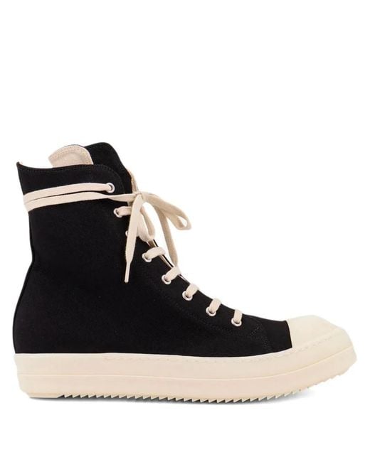Rick Owens Black Drkshdw "Hollywood Sneaks" Sneaker for men