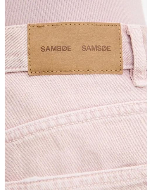 Samsøe & Samsøe Pink Cotton Shorts