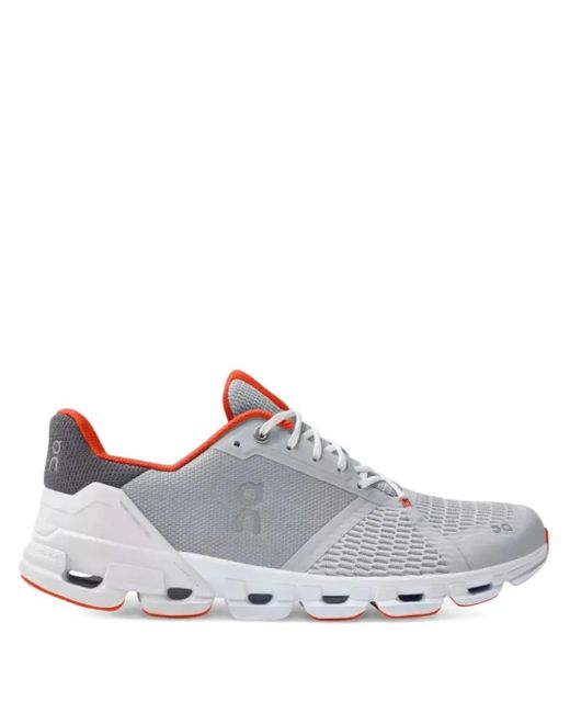 メンズ On Shoes Cloudflyer "grey/orange" スニーカー White