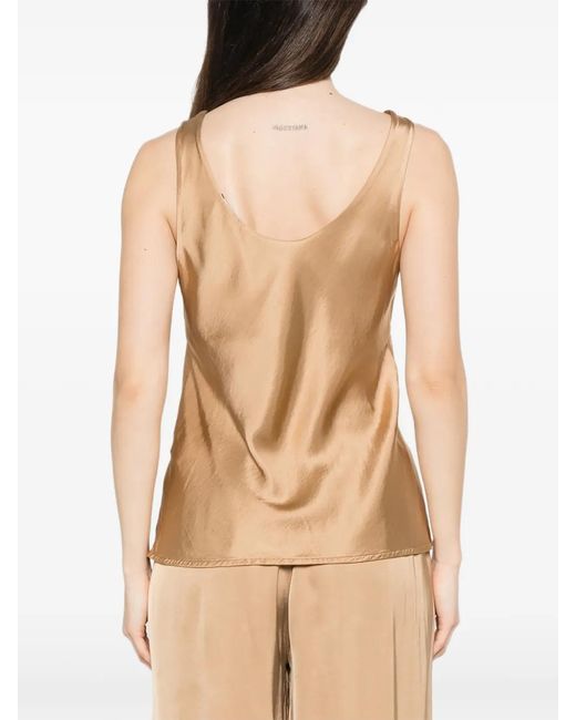 Dixie Natural V-Neck Top
