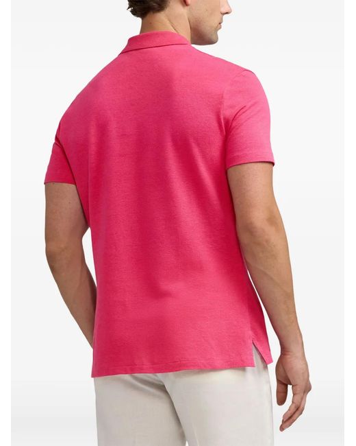 Polo Ralph Lauren Pink Chest-Pocket Polo Shirt for men