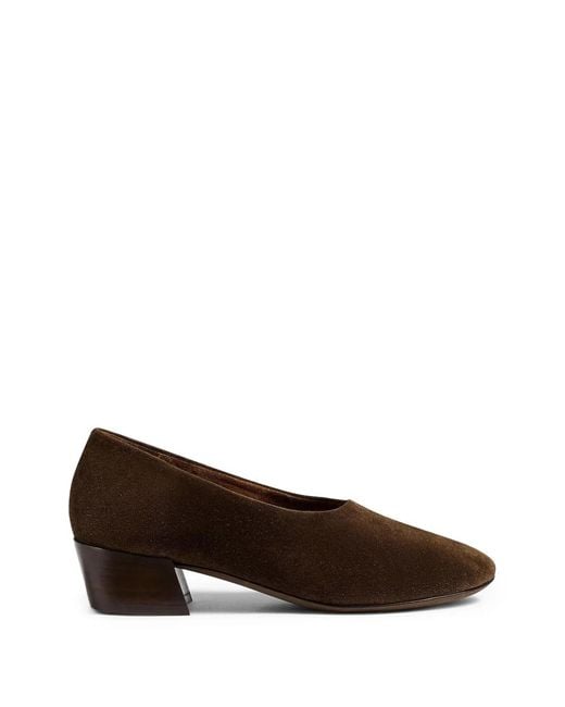 Khaite Brown Marcy Pumps