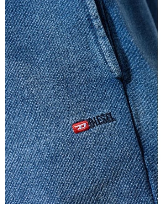 Pantalones joggers P-Marfy-New con rayas laterales DIESEL de hombre de color Blue