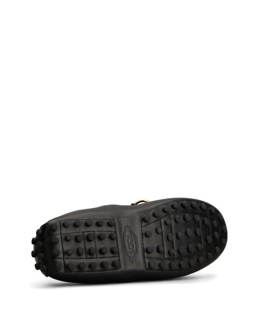 Tod's Black Flat Shoes