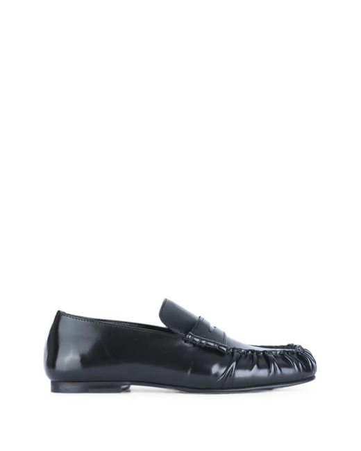 Alohas Blue Aven Ruched Penny Loafers