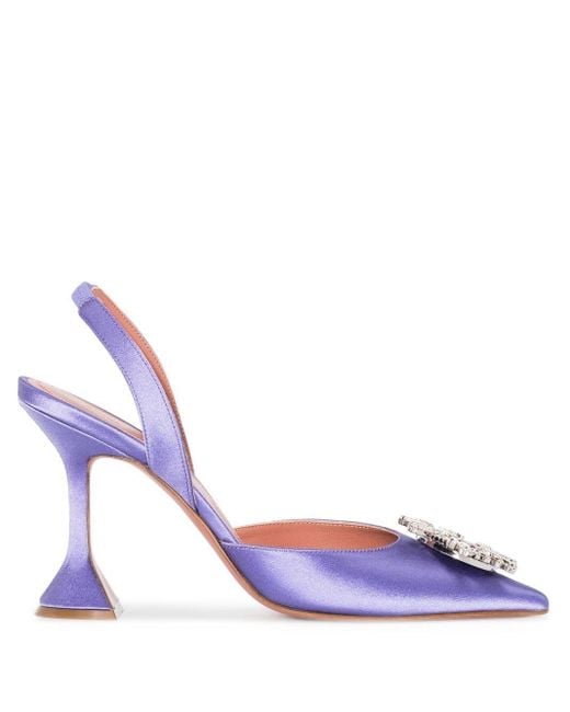 quintana crystal embellished pointed toe pump