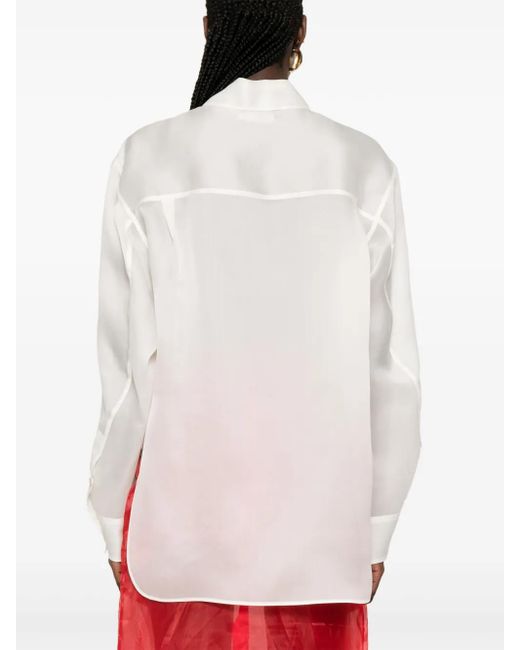 Camicia Herschel di Khaite in White