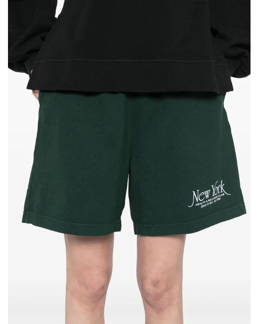 Sporty & Rich Ny 94 ショートパンツ Green