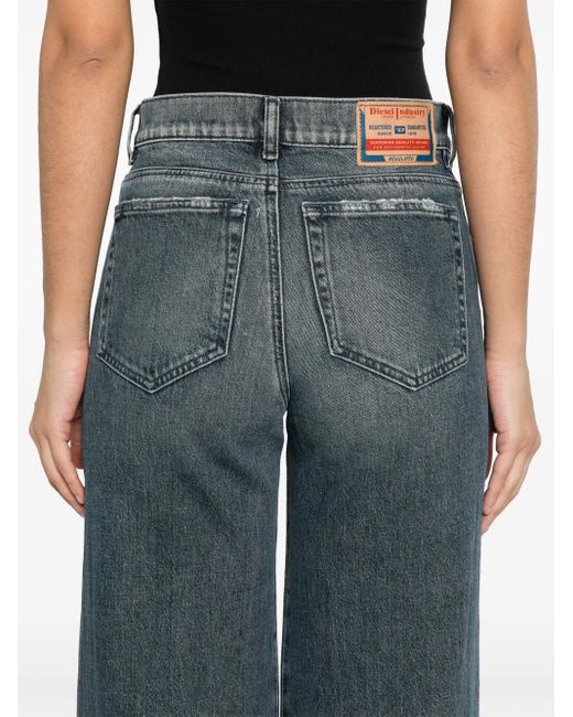 D akemi jeans de pierna ancha 1978 DIESEL de color Blue