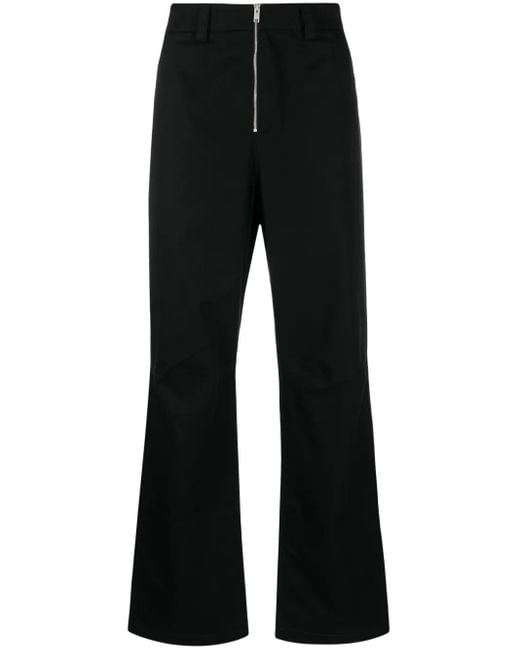 Ambush Black Zip Up Trouser for men