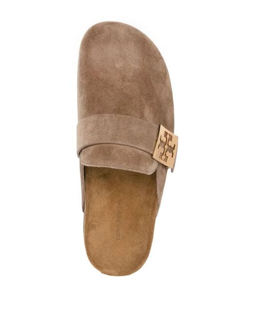 Tory Burch Brown Mellow Mule Shoes