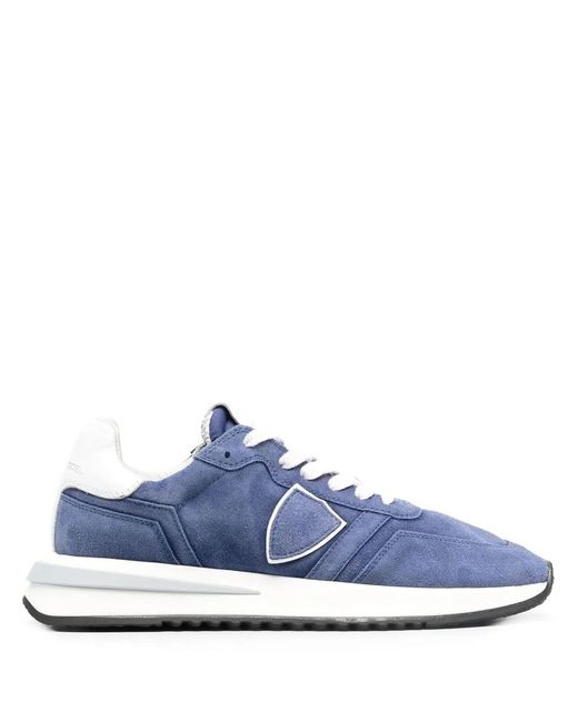Philippe Model Blue Tropez 2.1 Suede Sneakers