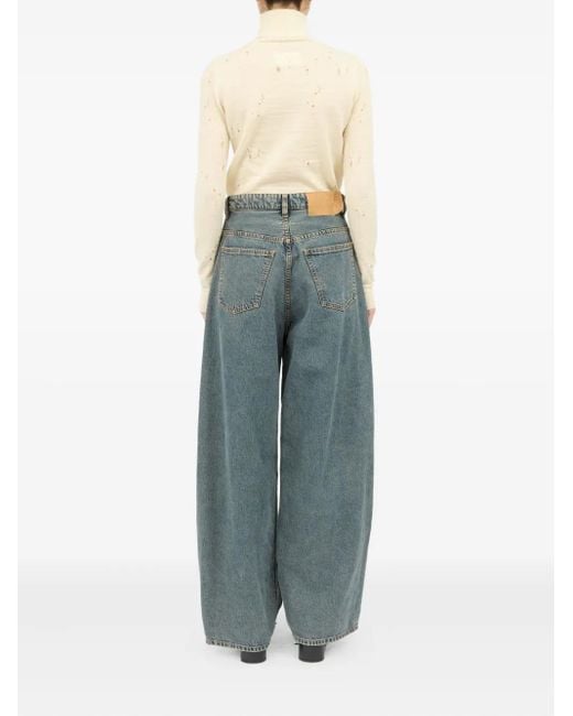 MM6 by Maison Margiela Blue Mm6 Mm6 5 Pockets Jeans
