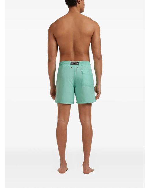 Vilebrequin Blue Drawstring Swim Shorts for men