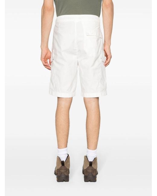 C P Company Cargo Shorts in het White voor heren