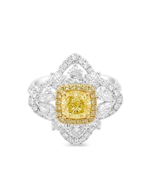 HYT Jewelry Metallic 18K Diamond Ring