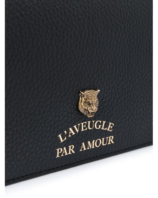 Gucci L'aveugle Par Amour Bag in Black | Lyst