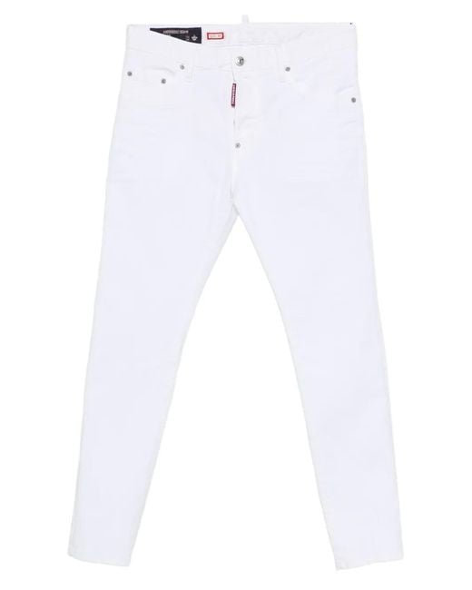 DSquared² White Denim for men