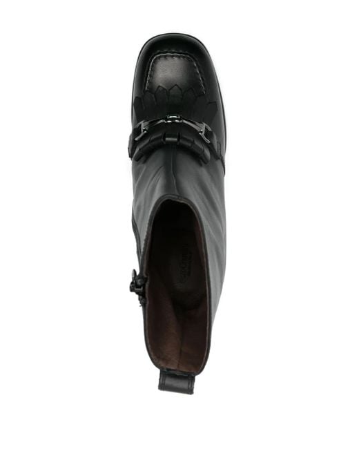 Nero Giardini Black Guanto 90Mm Leather Boots