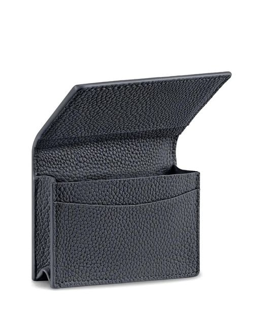Maison De Sabre Gray Leather Card Case