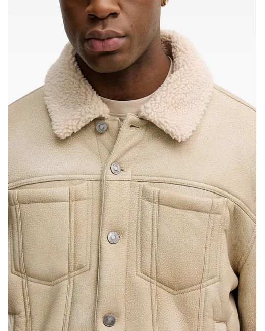 Guess Natural Patch-Pocket Jacket for men