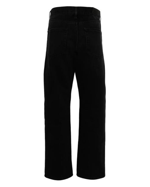 DARKPARK Black Larry Mid-Rise Straight-Leg Jeans for men