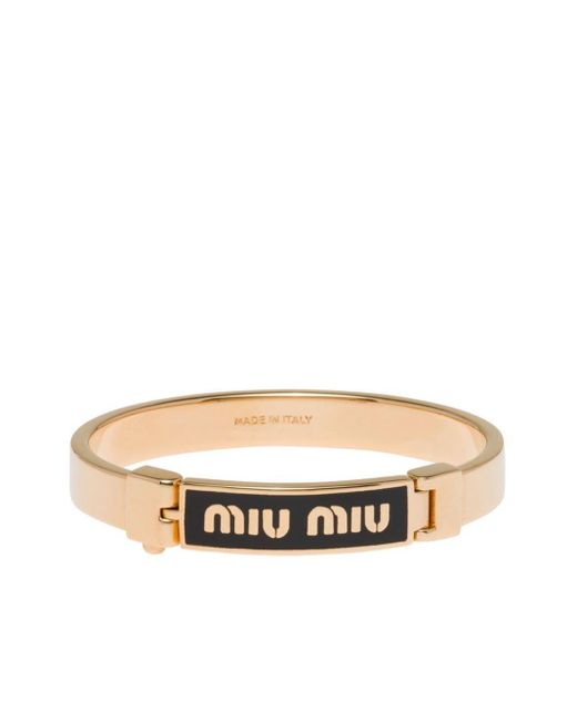 miumiu レーザーカット カフブレスレット noonaesthetics.com