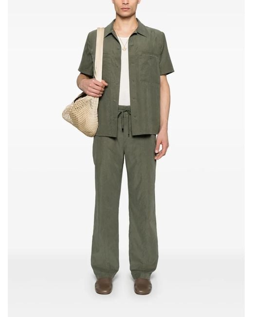 Jonathan Simkhai Green Rowan Trousers for men