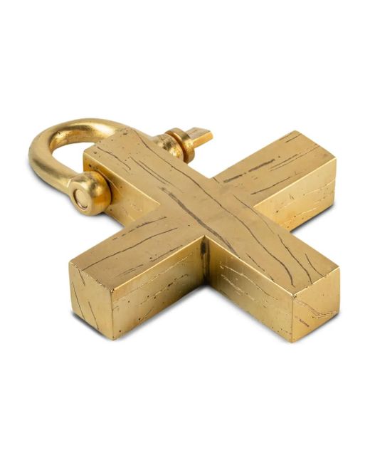 Parts Of 4 Metallic Plus Cross-Shaped Charm