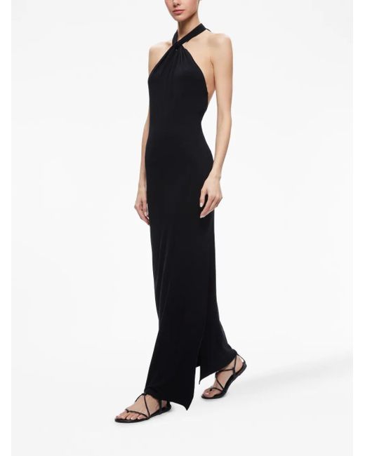 Alice + Olivia Black Alice + Olivia Sleeveless Long Dress