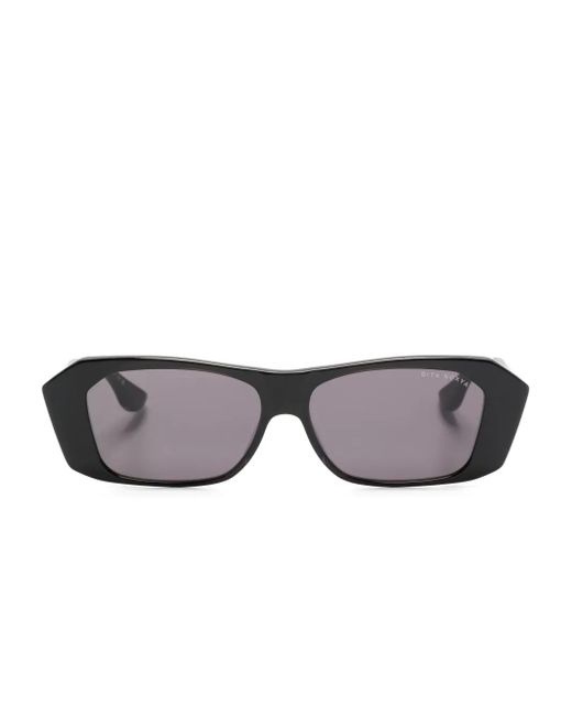 Dita Eyewear Gray Noxya Rectangle-Frame Sunglasses