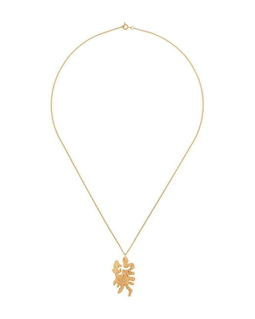 Loveness Lee White Dragon Chinese Zodiac Necklace