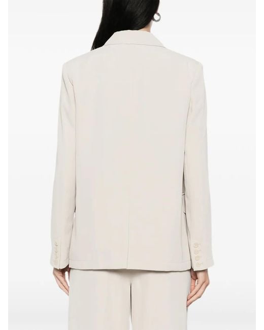 Pennyblack White Double-Breasted Pocket Jacket