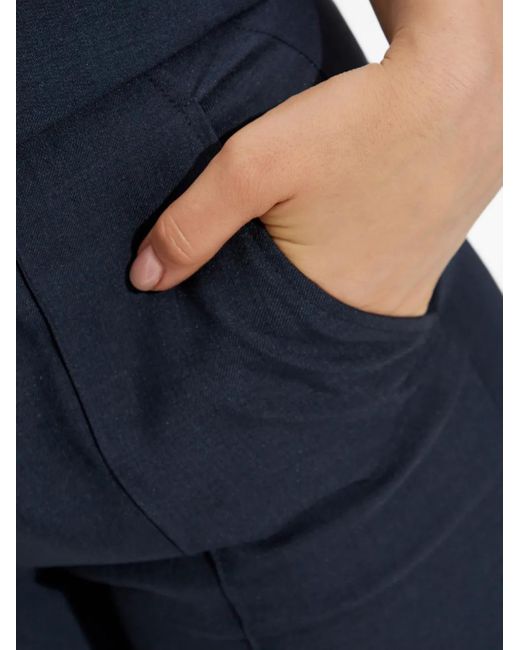 Theory Blue Cuffed Trousers